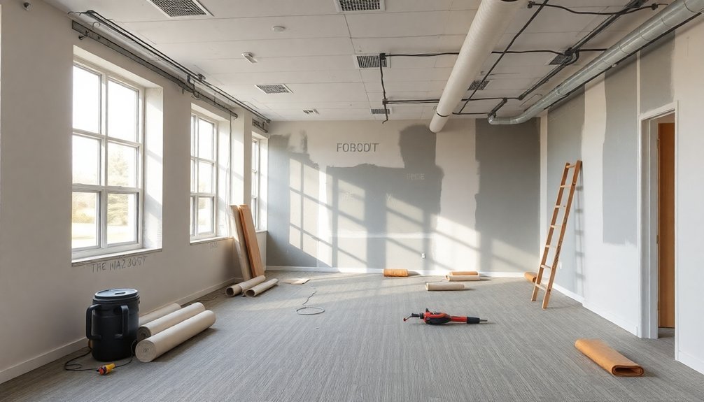 office refurbishment project phases