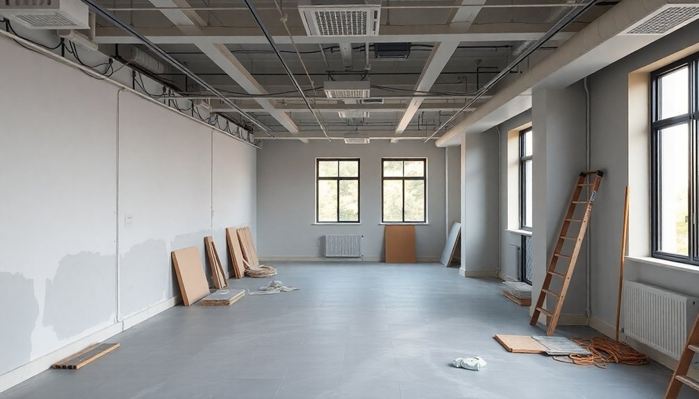 office refurbishment project phases
