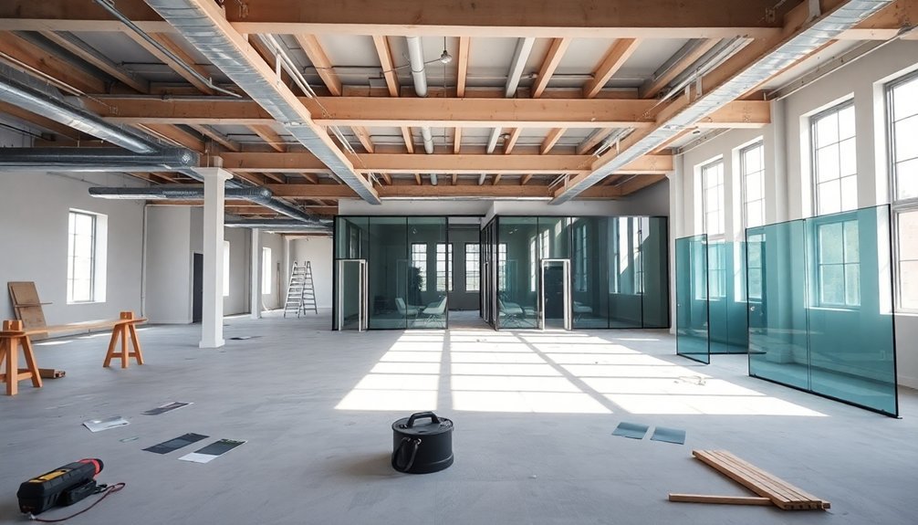 office refurbishment project phases