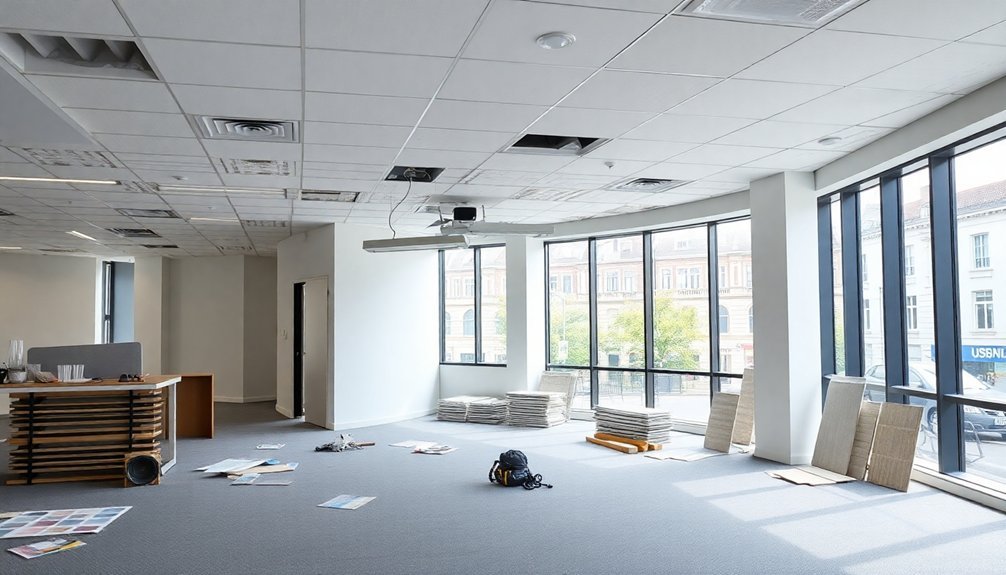 office refurbishment project phases