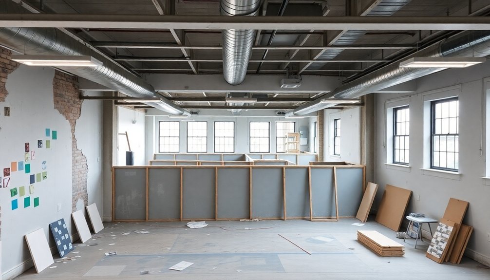 office refurbishment project phases