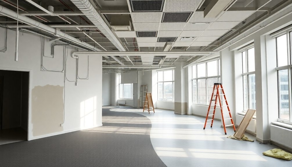 office refurbishment project phases