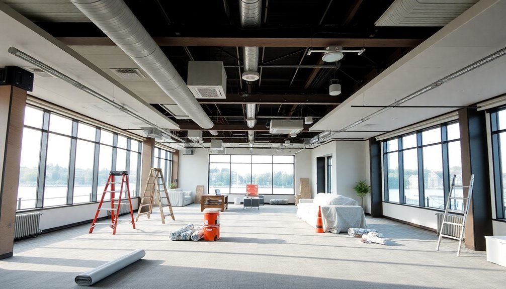 office refurbishment project phases