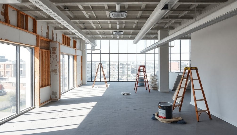 office refurbishment project phases