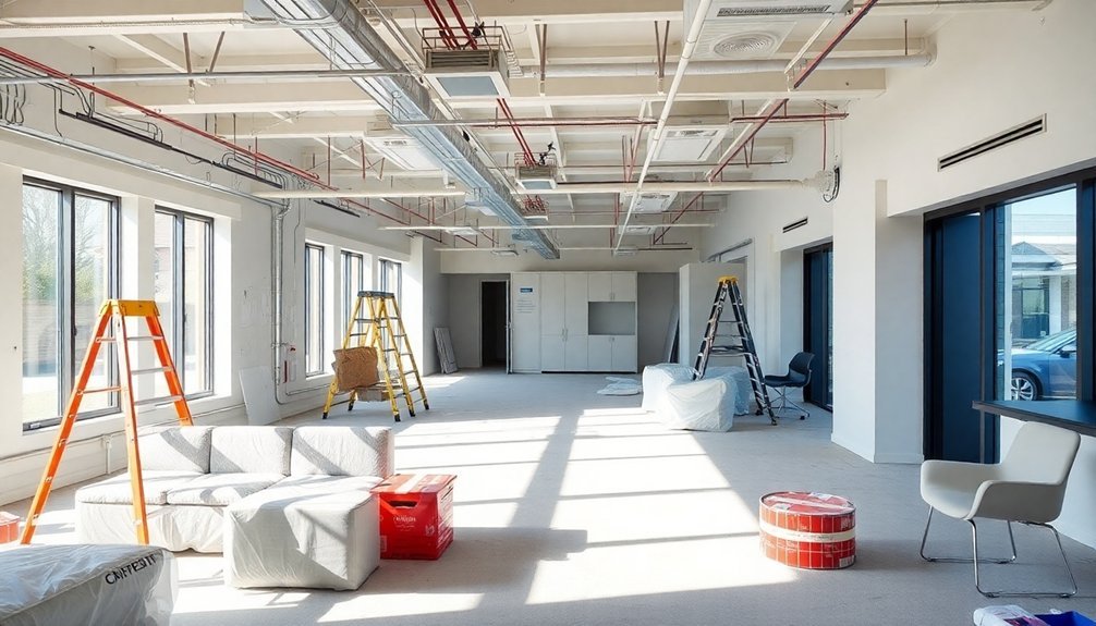 office refurbishment project phases