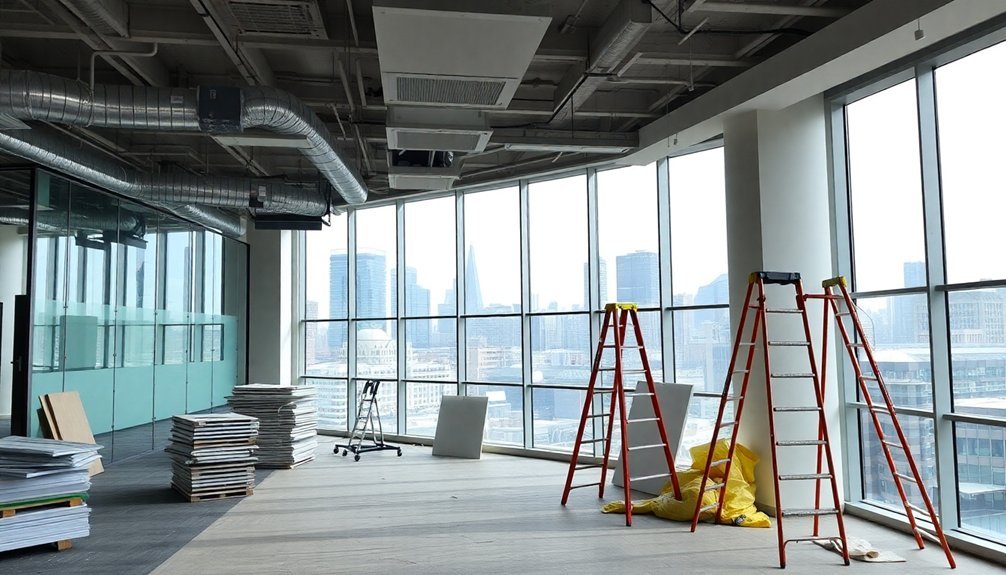 office refurbishment project phases