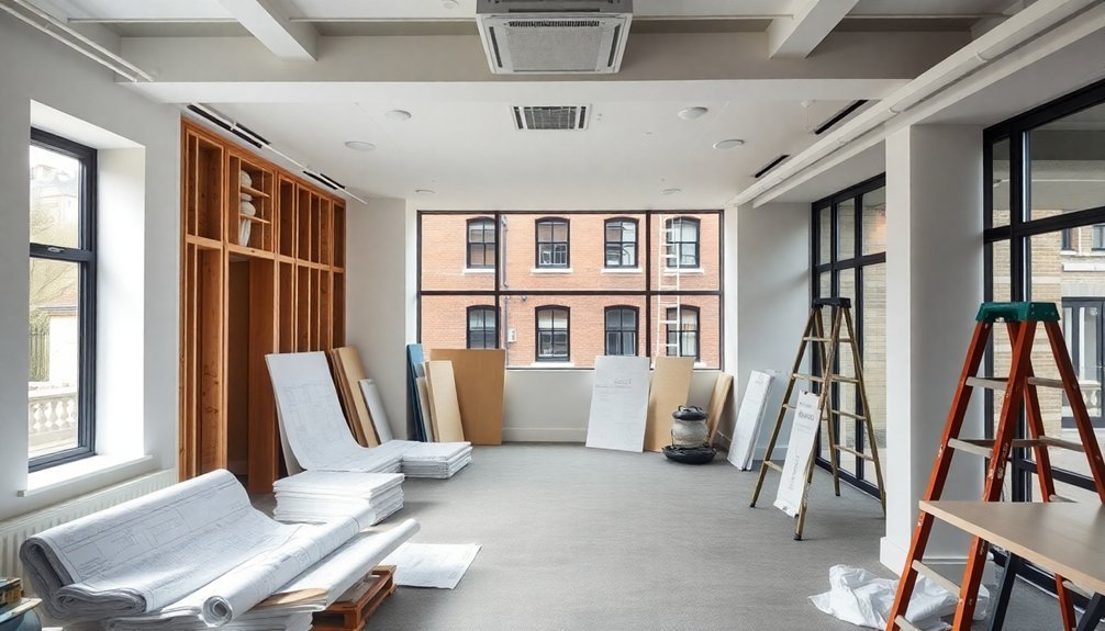 office refurbishment project phases