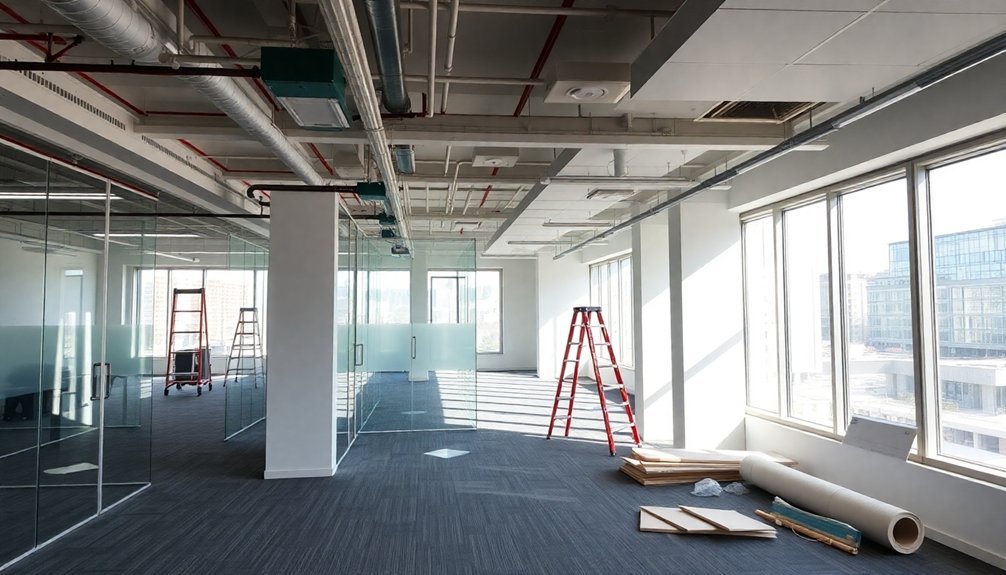 office refurbishment project phases