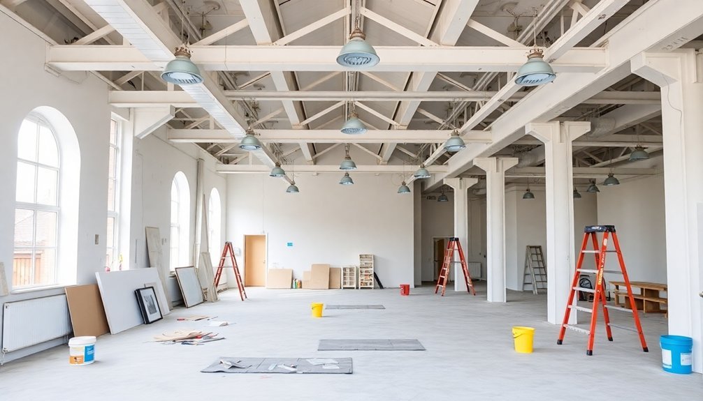 office refurbishment project phases