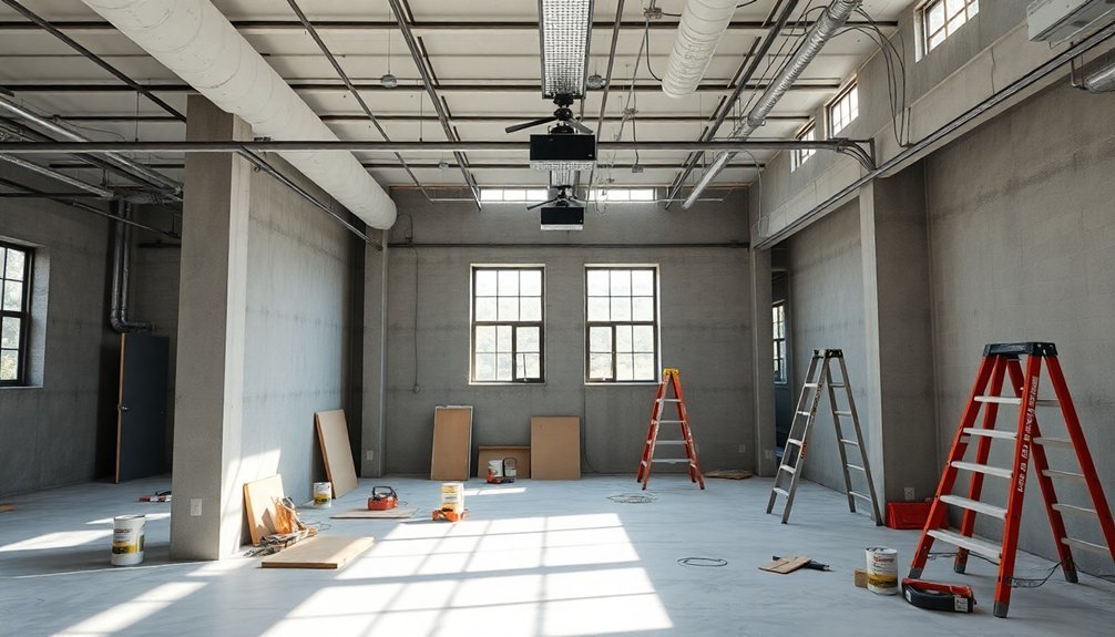 office refurbishment project phases