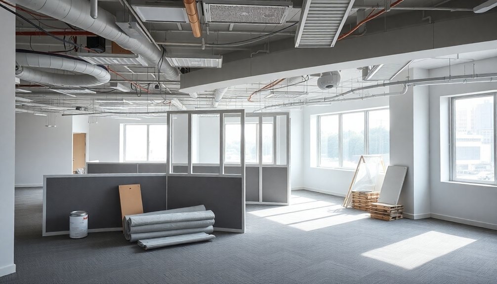 office refurbishment project phases