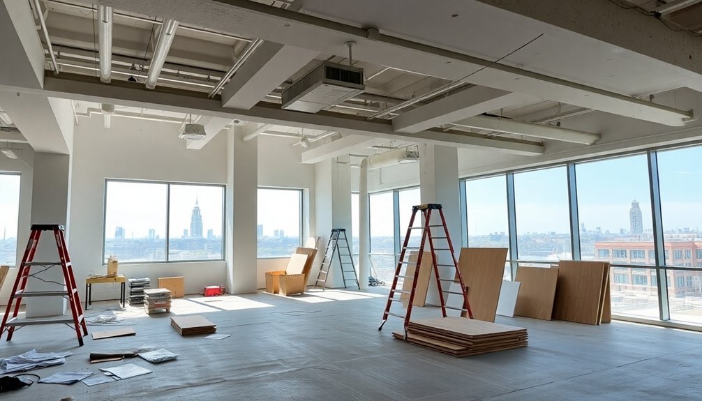 office refurbishment project phases