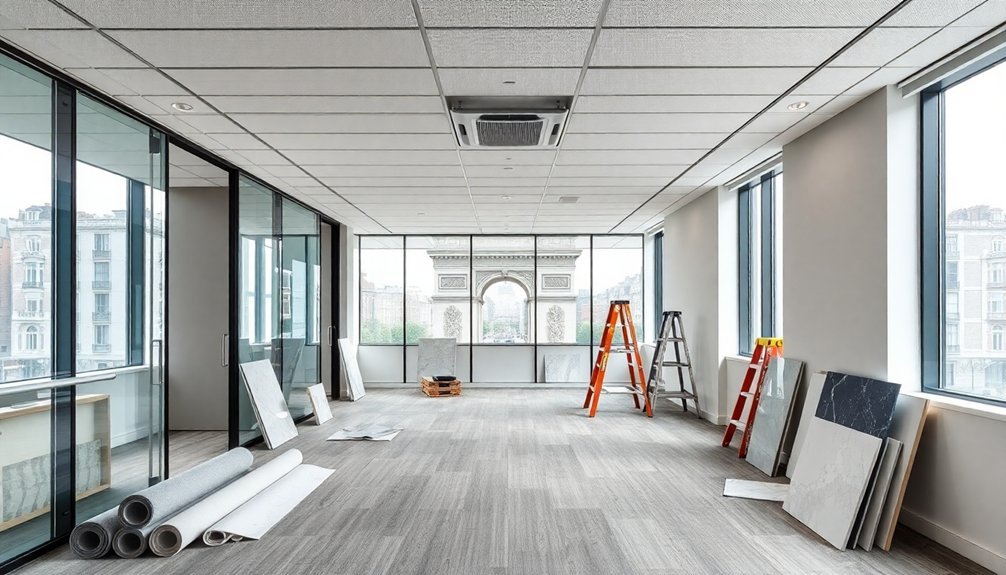 office refurbishment project phases