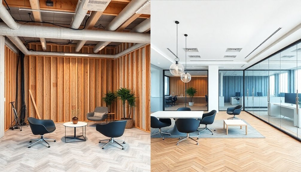 office refurbishment project phases