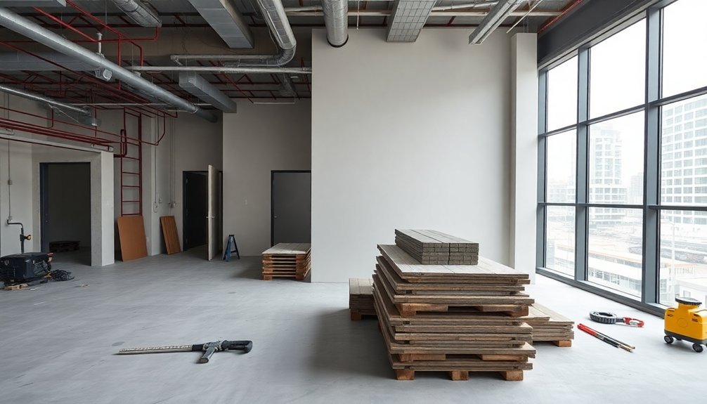 office refurbishment project phases