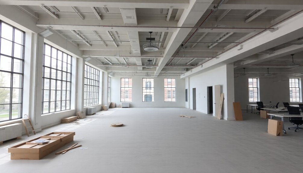 office refurbishment project phases