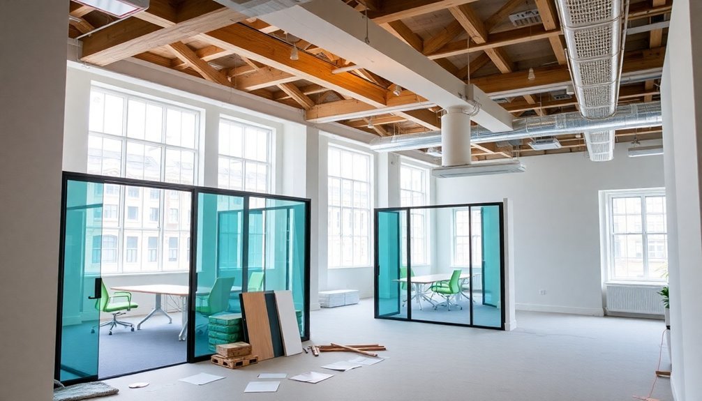 office refurbishment project phases