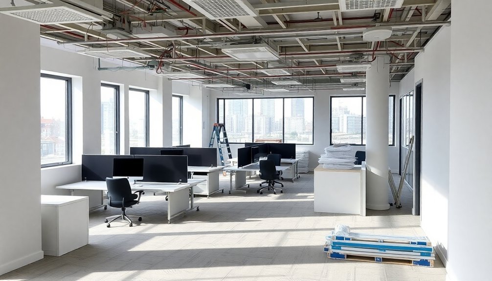 office refurbishment project phases