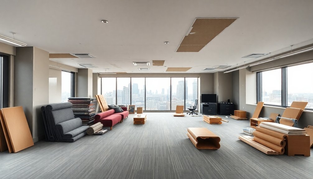 office refurbishment project phases