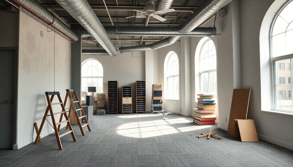 office refurbishment project phases