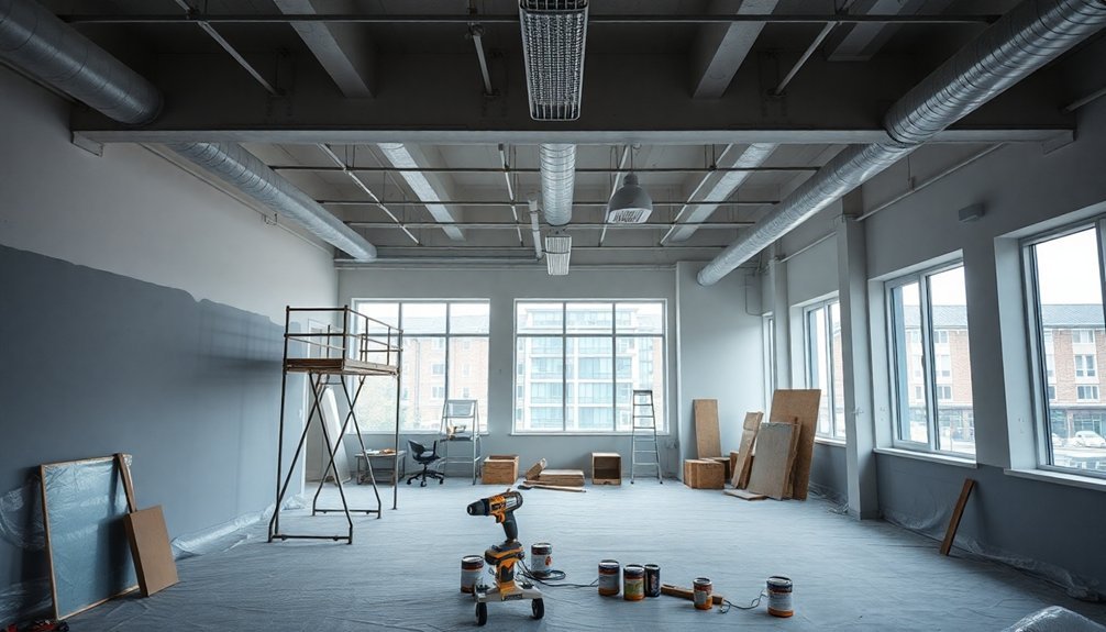 office refurbishment project phases