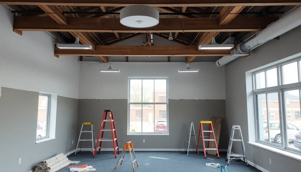 office refurbishment project phases