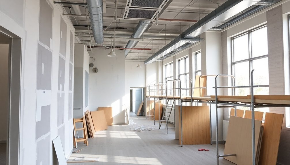 office refurbishment project phases