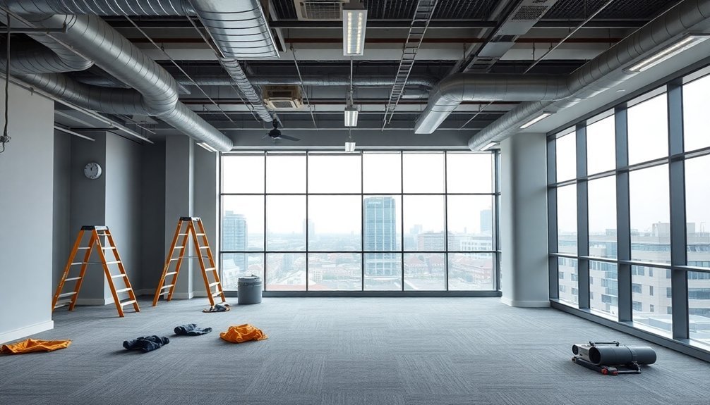 office refurbishment project phases