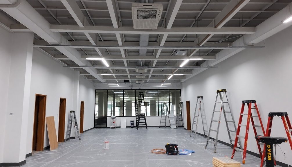 office refurbishment project phases