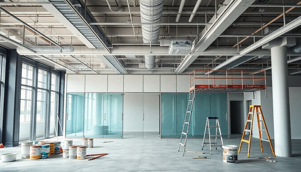 office refurbishment project phases