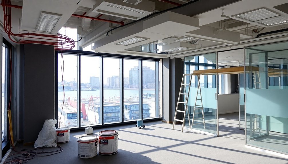 office refurbishment project phases