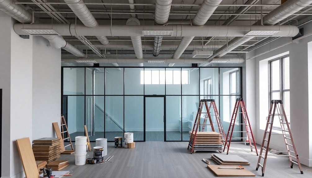 office refurbishment project phases