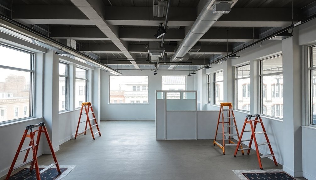 office refurbishment project phases