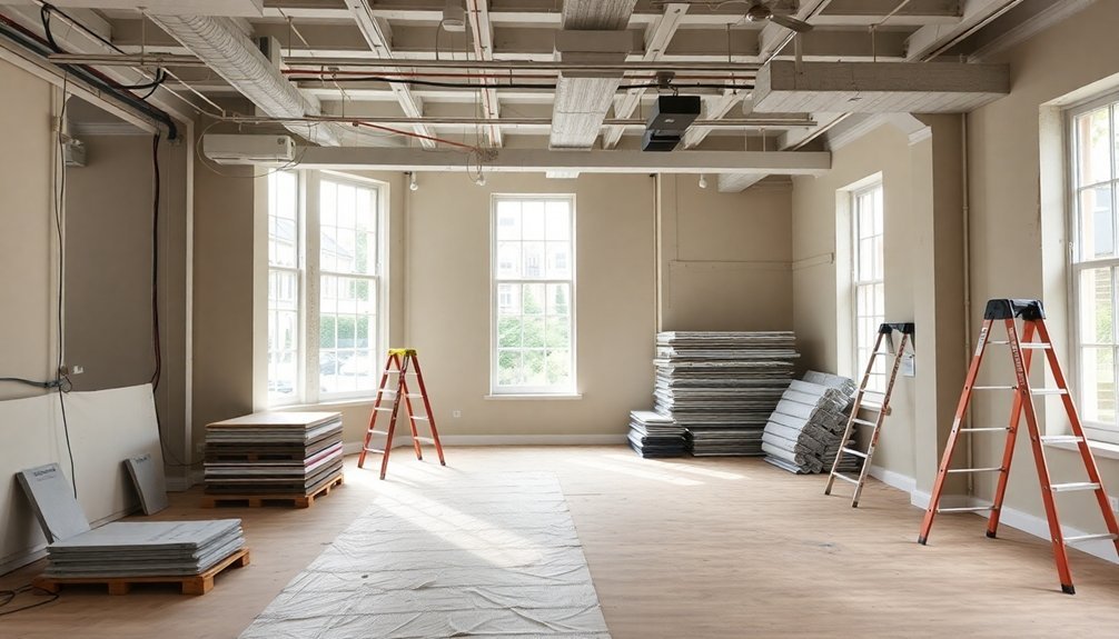 office refurbishment project phases