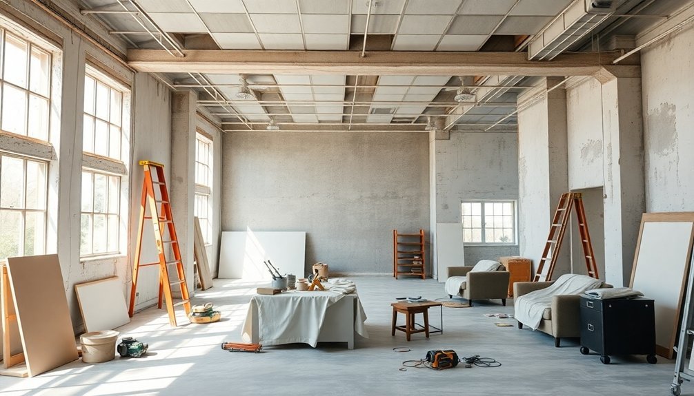 office refurbishment project phases