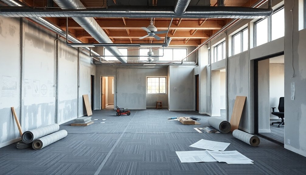 office refurbishment project phases