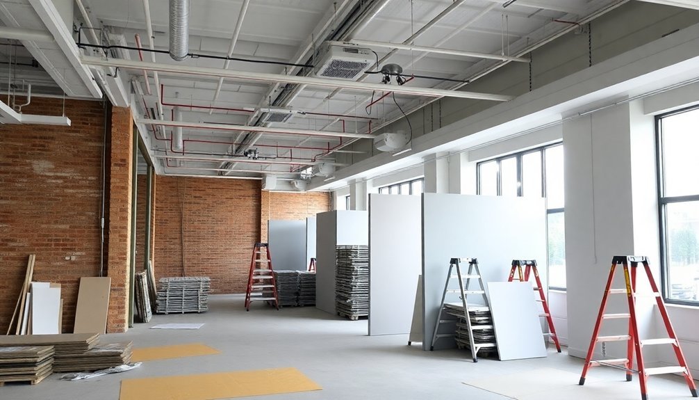 office refurbishment project phases