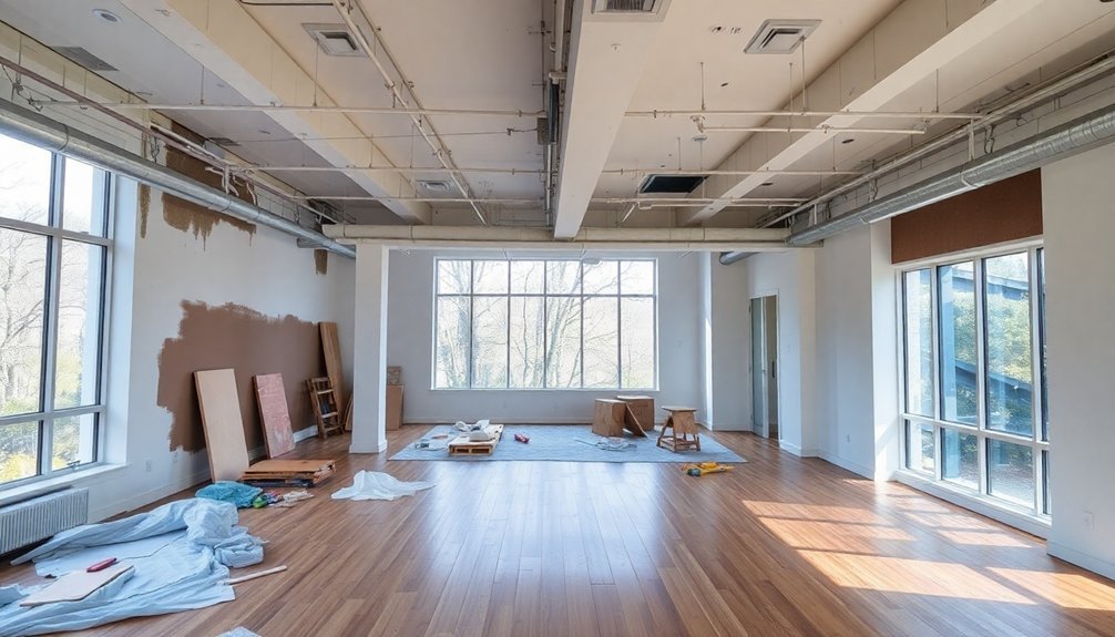 office refurbishment project phases