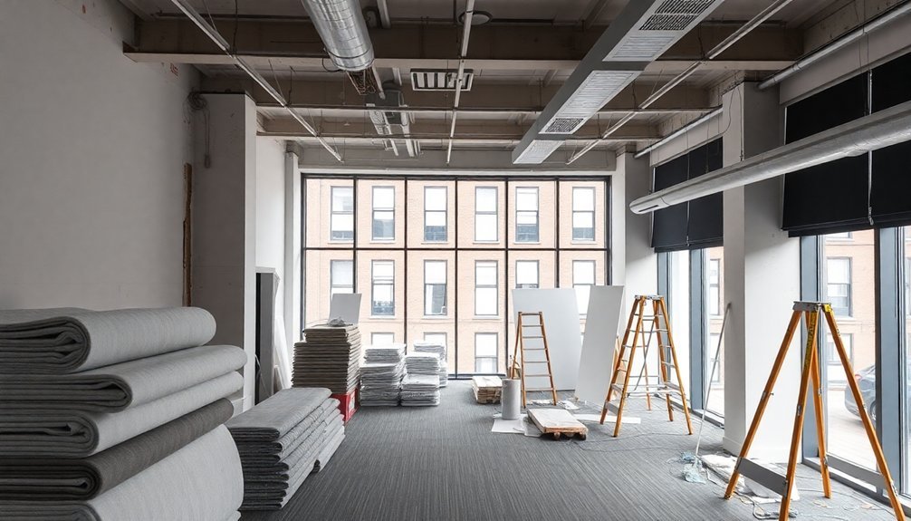 office refurbishment project phases