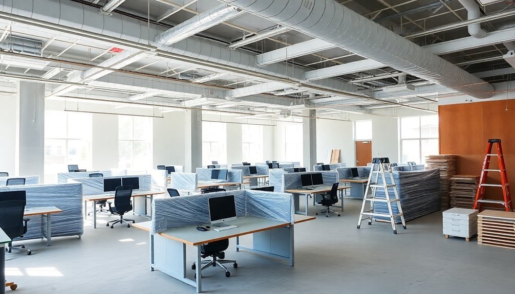 office refurbishment project phases