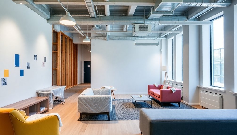 office refurbishment project phases