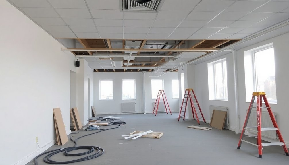 office refurbishment project stages