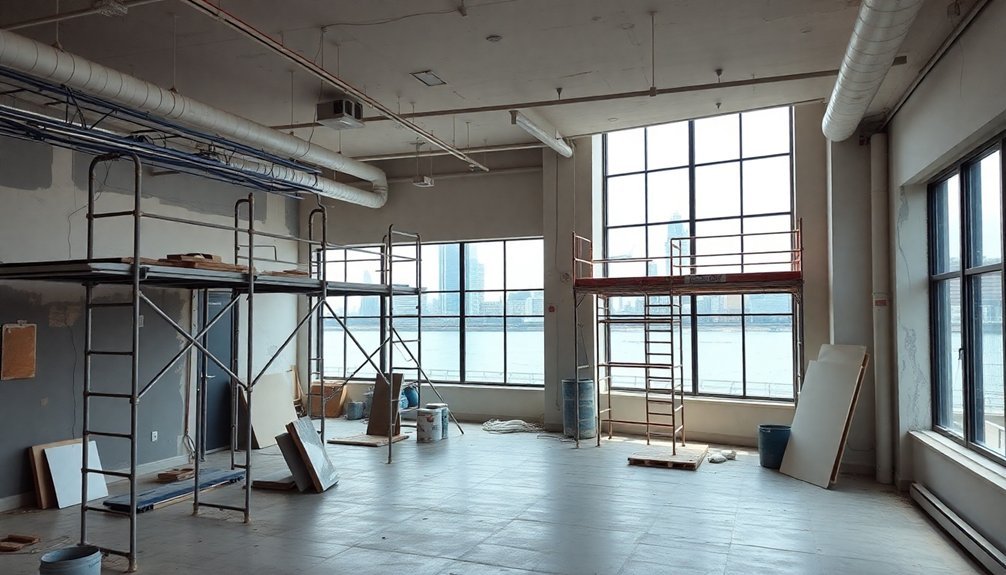 office refurbishment project stages