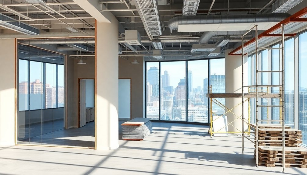 office refurbishment project stages