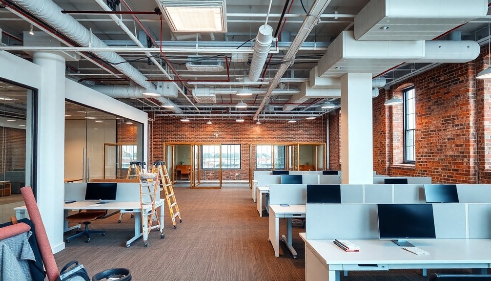 office refurbishment project stages