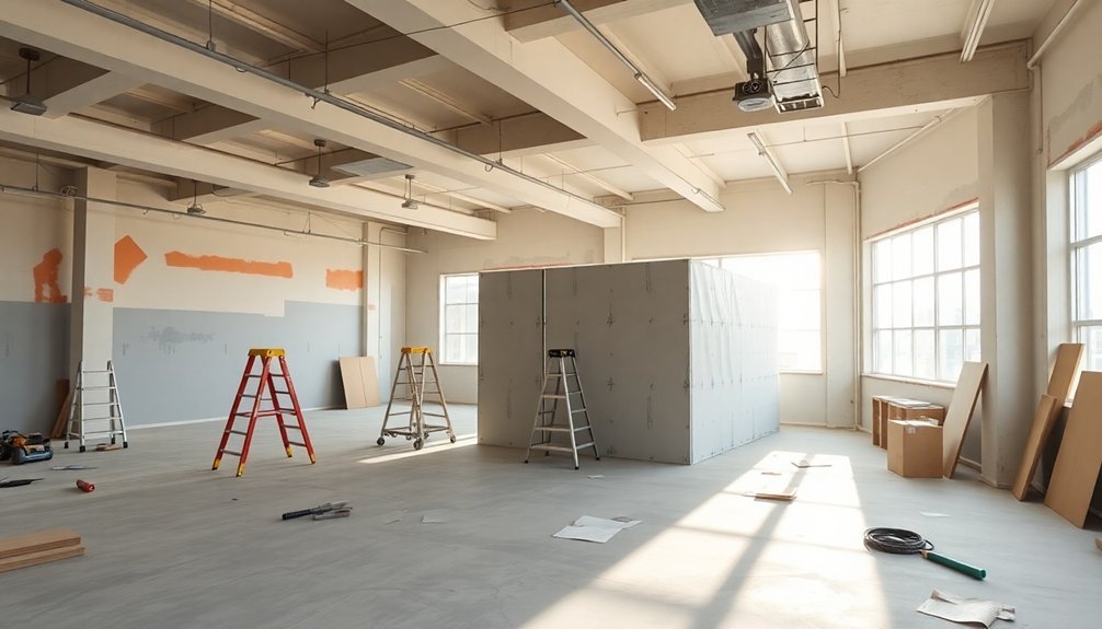 office refurbishment project stages