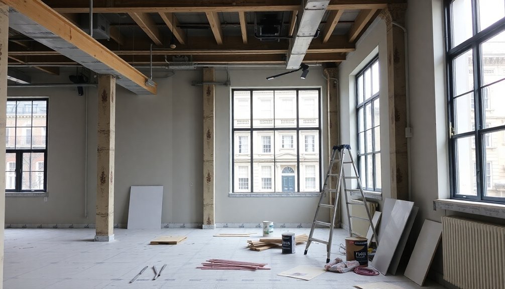 office refurbishment project stages