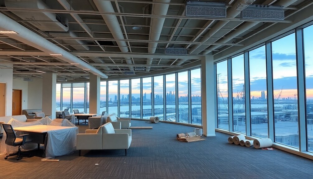 office refurbishment project stages