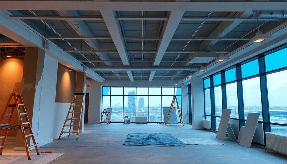 office refurbishment stages enfield