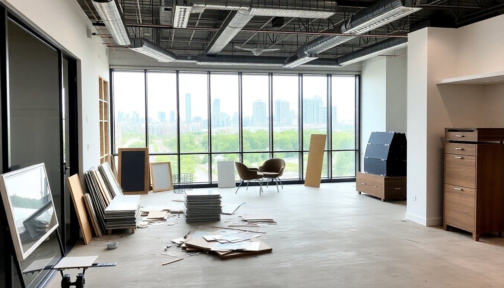 office refurbishment stages hillingdon